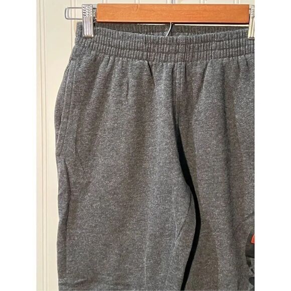Champion Joggers Boys Medium Dark Gray With Logo Down Leg Athleisure KidsCore - Picture 2 of 5